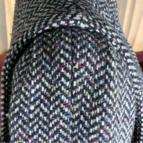 80s Wool Tweed Coat - Picture 7 of 11